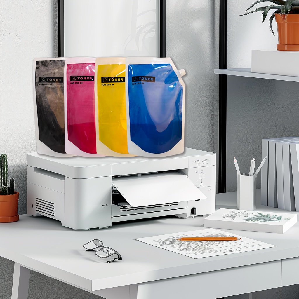 Toner Cartridge - ผงหมึกเติม 500 กรัม/ถุง 6500dn ใช้ได้กับเครื่องพิมพ์ Xerox