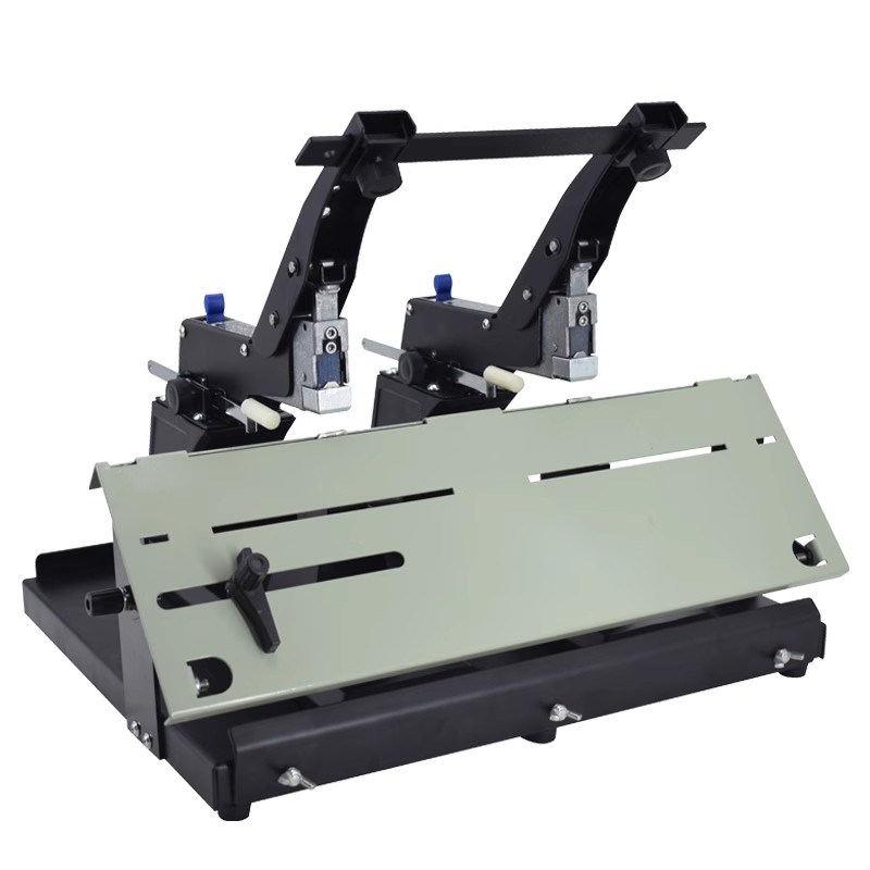 Stapler Heavy Duty - เครื่องเย็บกระดาษแบบตั้งโต๊ะสองหัว แบบใช้มือ สำหรับธุรกิจสำนักงาน