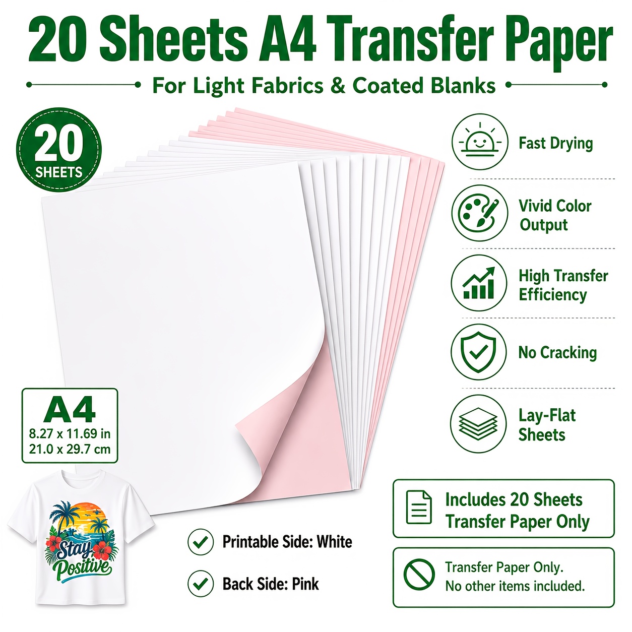 ม้วนกระดาษทรานสเฟอร์ซับลิเมชั่ - Printer Paper บทวิจารณ์และราคา