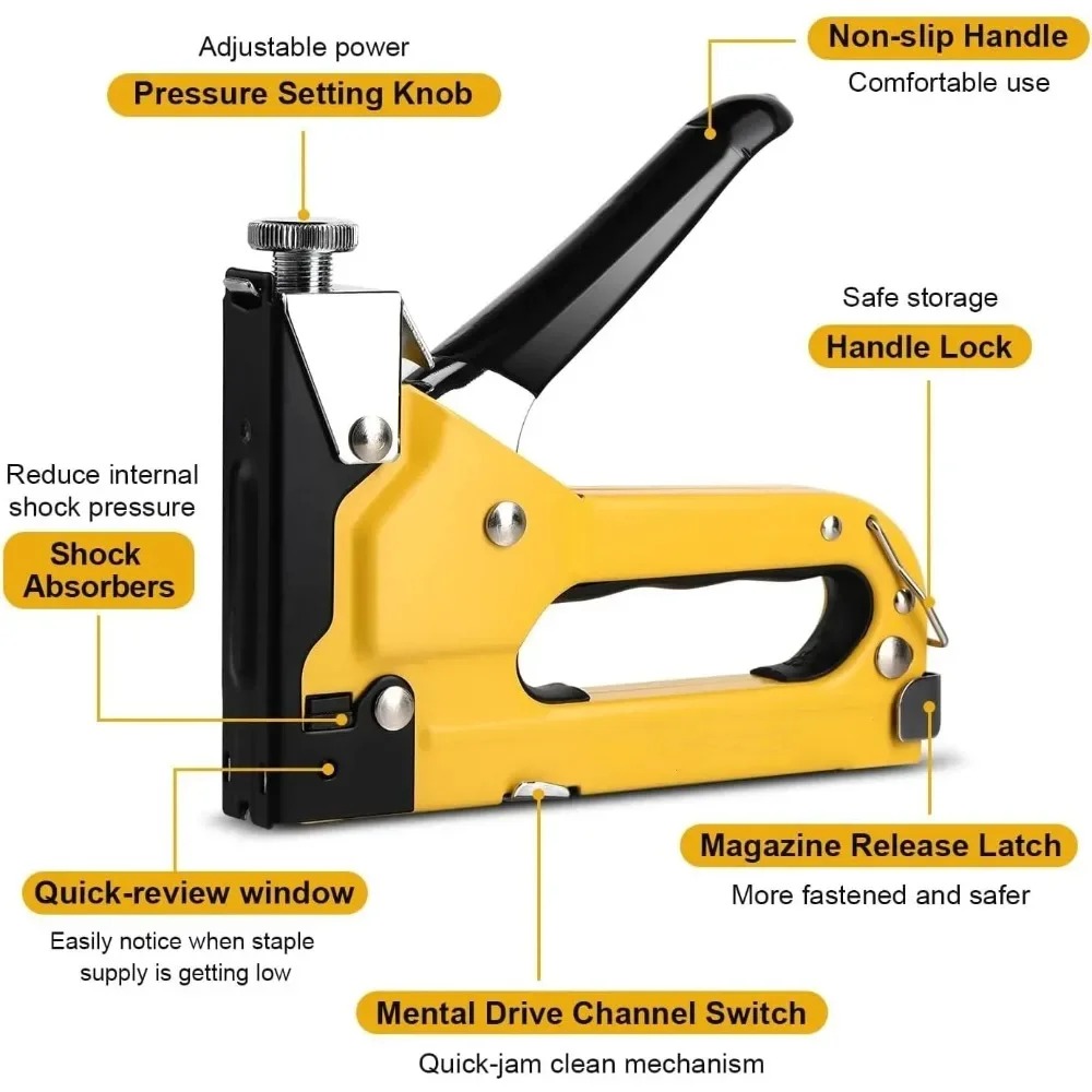 เบาะ Staple Gun Heavy Duty 4-i - Stapler Heavy Duty บทวิจารณ์และราคา