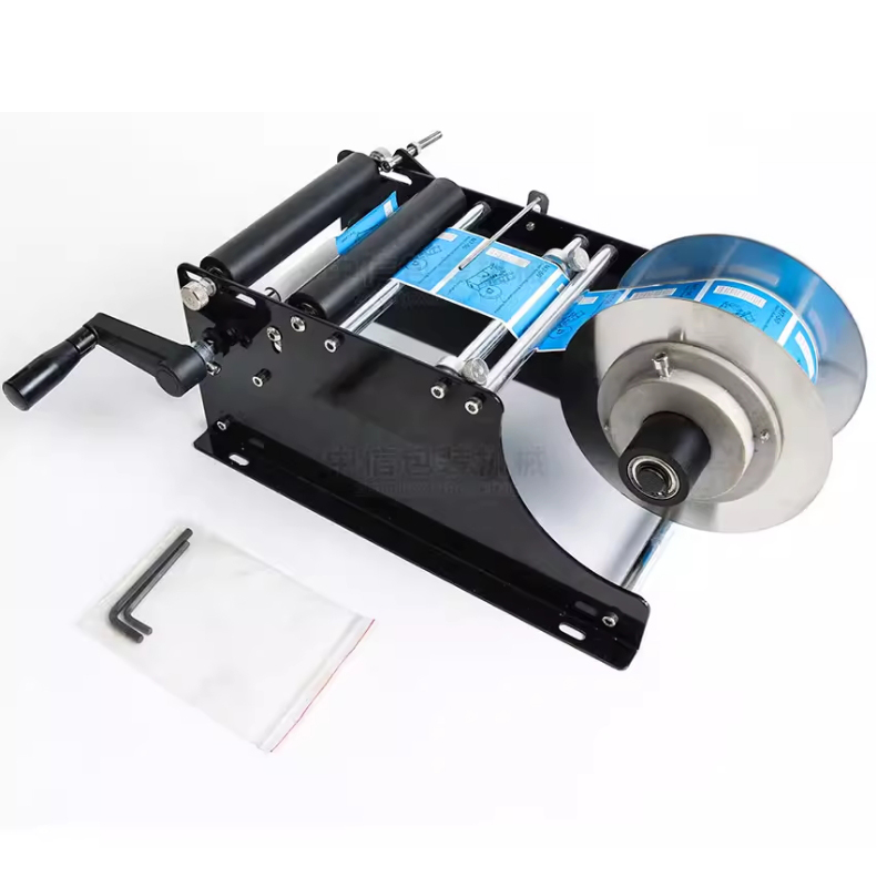 เครื่องติดฉลากขวดกลมแบบมือหมุน - Label Maker บทวิจารณ์และราคา