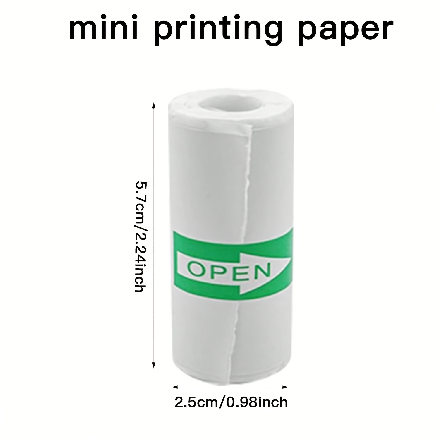 20 ม้วนสีขาวความร้อนสติกเกอร์ก - Photo Printer บทวิจารณ์และราคา