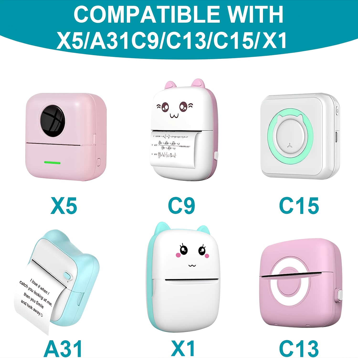 20 ม้วนสีขาวความร้อนสติกเกอร์ก - Photo Printer บทวิจารณ์และราคา