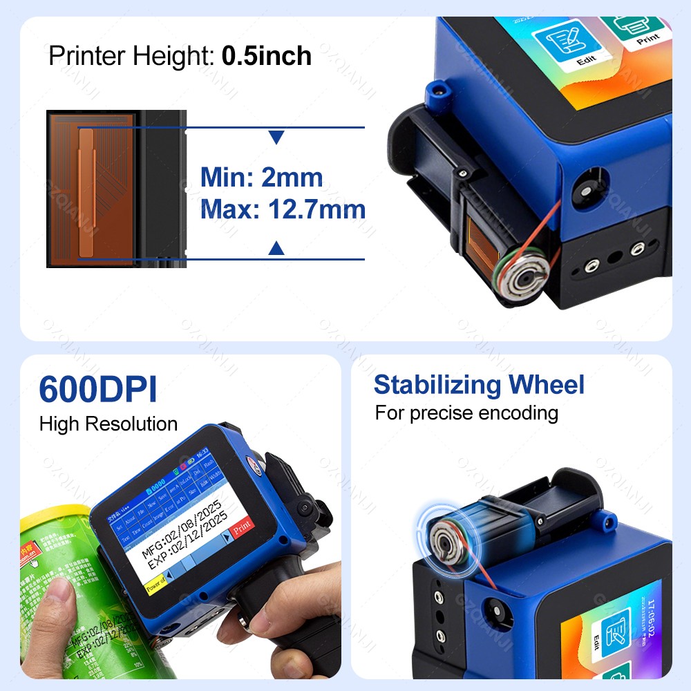 เครื่องพิมพ์อิงค์เจ็ทแบบมือถือ - Label Maker บทวิจารณ์และราคา