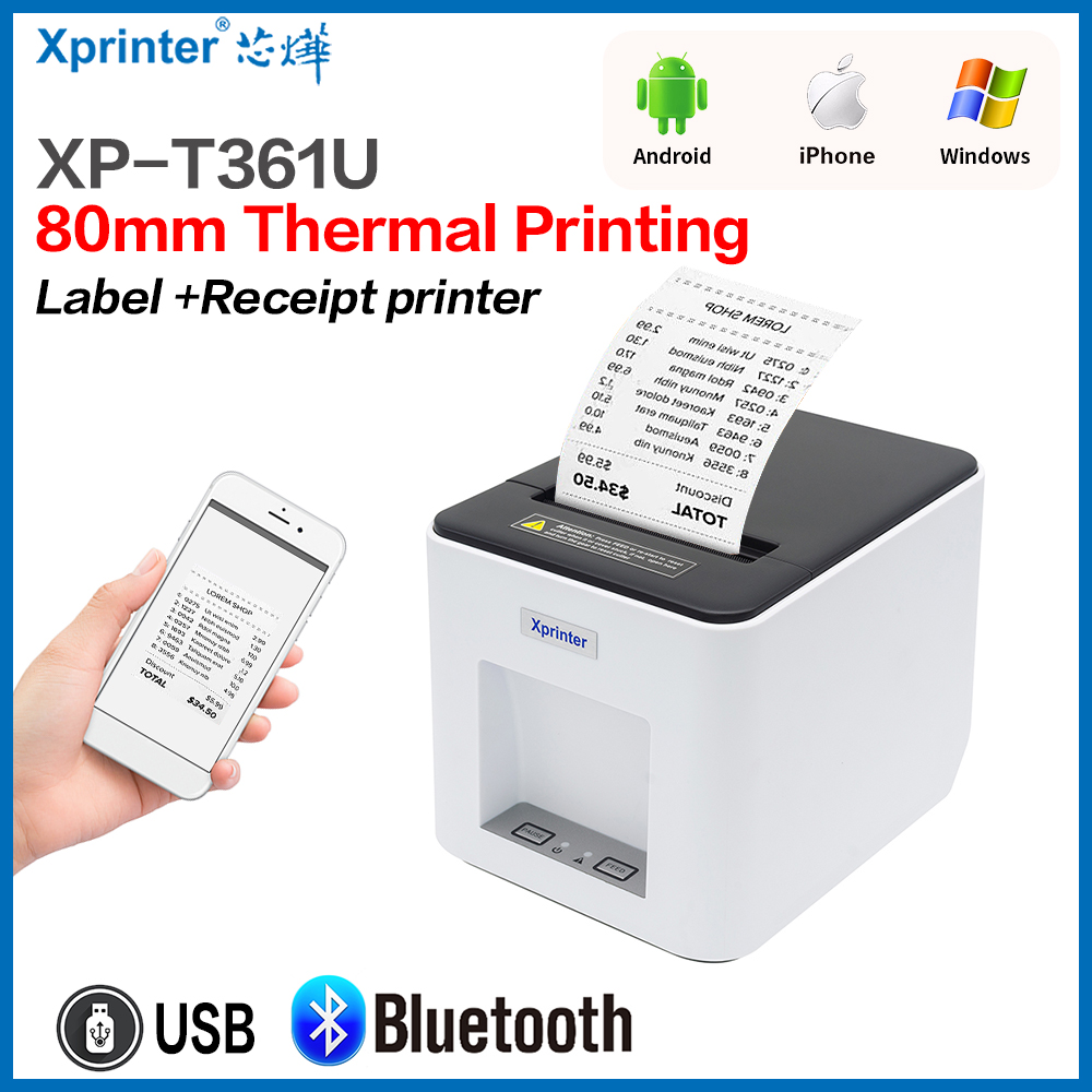 เครื่องพิมพ์ฉลากความร้อน361B ส - Commercial Book Printing Machines บทวิจารณ์และราคา