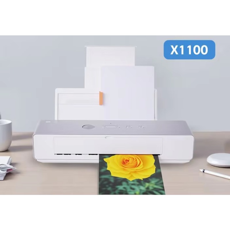 เครื่องพิมพ์ไร้สายสีแบบพกพา X1 - Photo Printer บทวิจารณ์และราคา